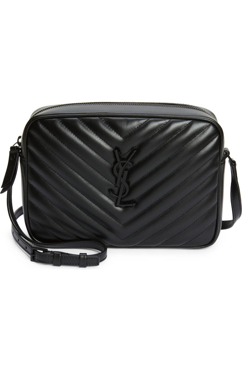 Saint Laurent Lou Matelassé Leather Camera Bag, Main, color,