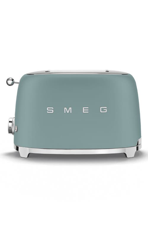 Smeg 50s Retro Style Two-slice Toaster In Blue