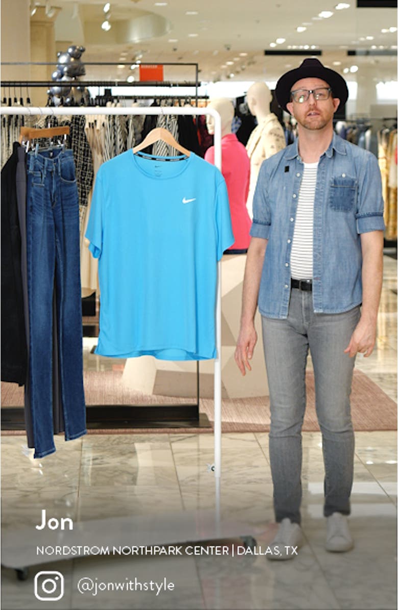 Dri-FIT UV Miler Short Sleeve Running Top, sales video thumbnail