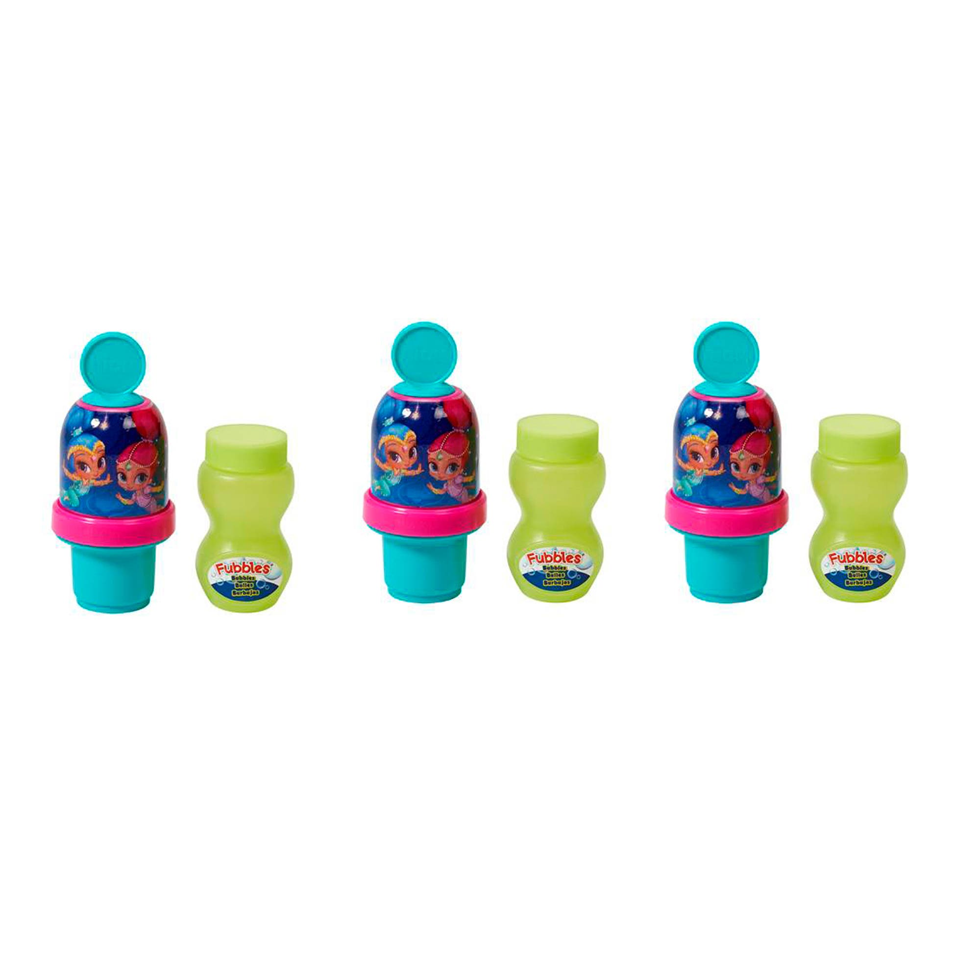 Little Kids Shimmer And Shine Mini Bubble Tumbler 3 Pack in Multicolored 