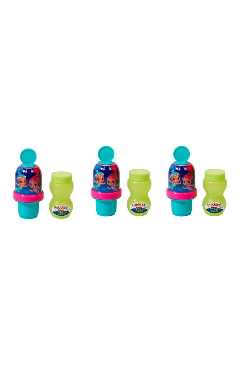 Little Kids Shimmer And Shine Mini Bubble Tumbler 3 Pack, Main, color, Multicolored
