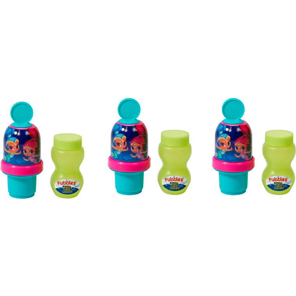 Little Kids Shimmer And Shine Mini Bubble Tumbler 3 Pack in Multicolored  product