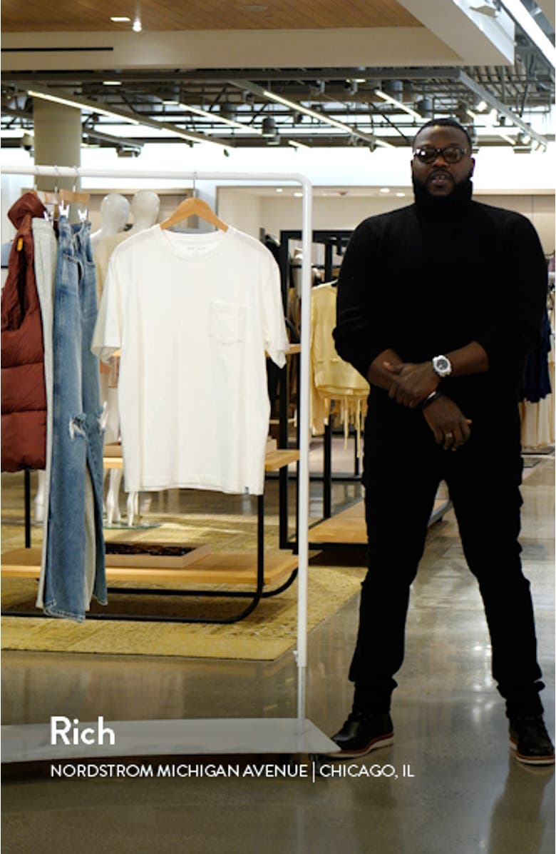 Lava Wash Organic Cotton Pocket T-Shirt, sales video thumbnail