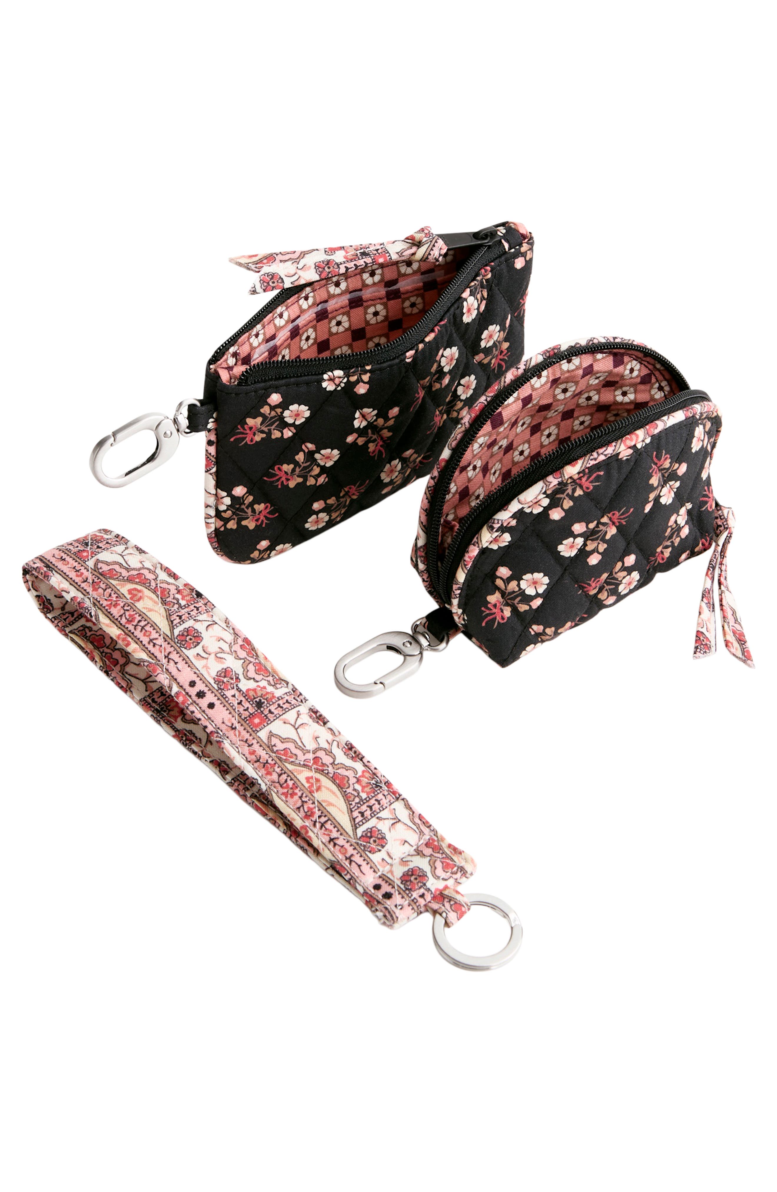 Dual Pouch Wristlet, Alternate, color, MELISSA DITSY