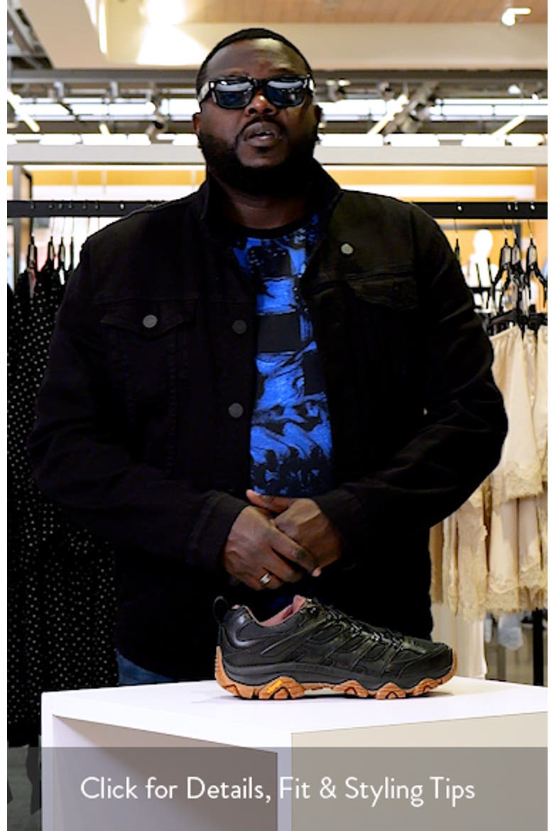Moab 3 Luxe Leather Hiking Shoe video