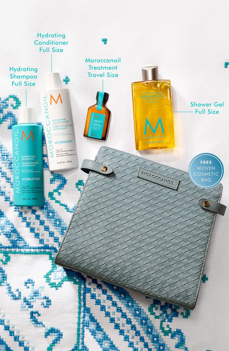 MOROCCANOIL<sup>®</sup> Holiday Hydration Hair Set $102 Value, Alternate, color,