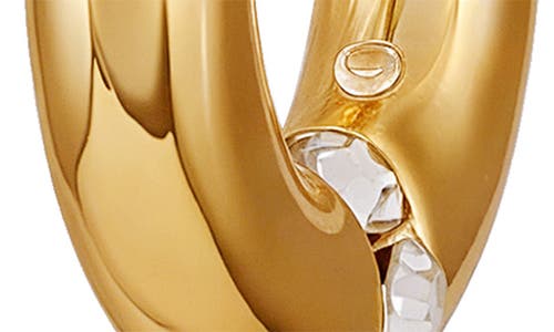 Vince Camuto Hoop And Stud Earring Set In Gold