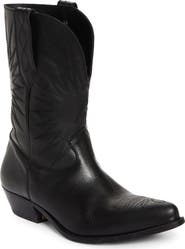 Golden Goose Wish Star Pointed Toe Western Boot