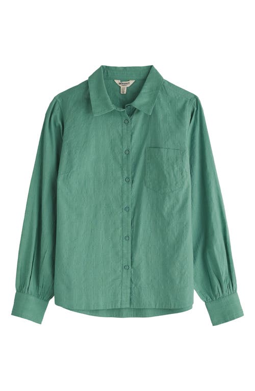 Seasalt Cornwall Isla Organic Cotton Shirt In Green