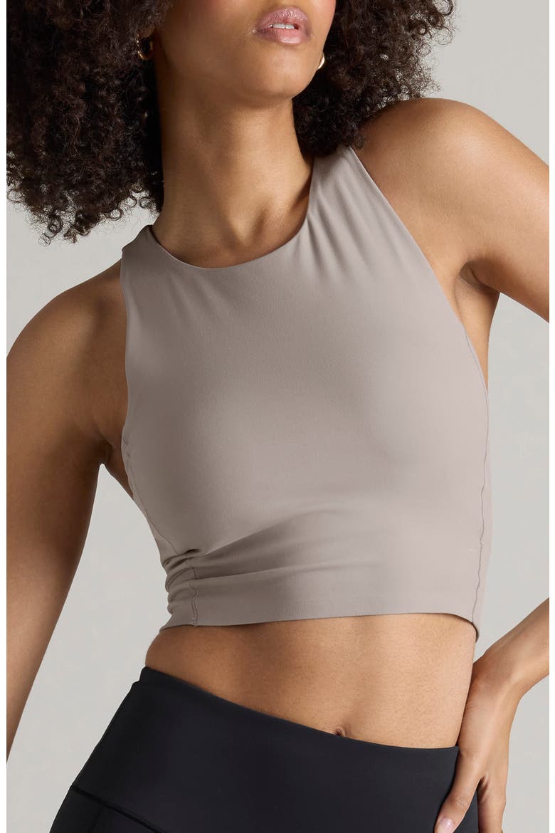 Revive Longline Bra, Main, color, TAUPE