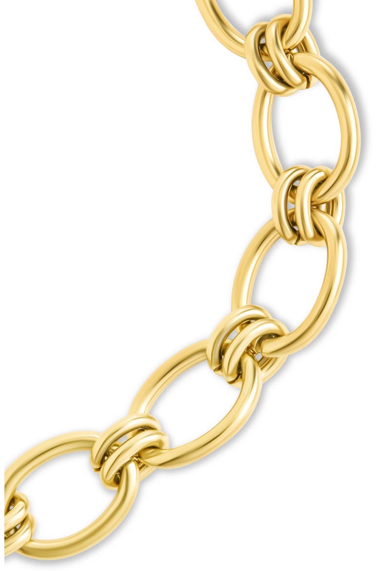 Celia Oval Chain Link Bracelet, Alternate, color, GOLD