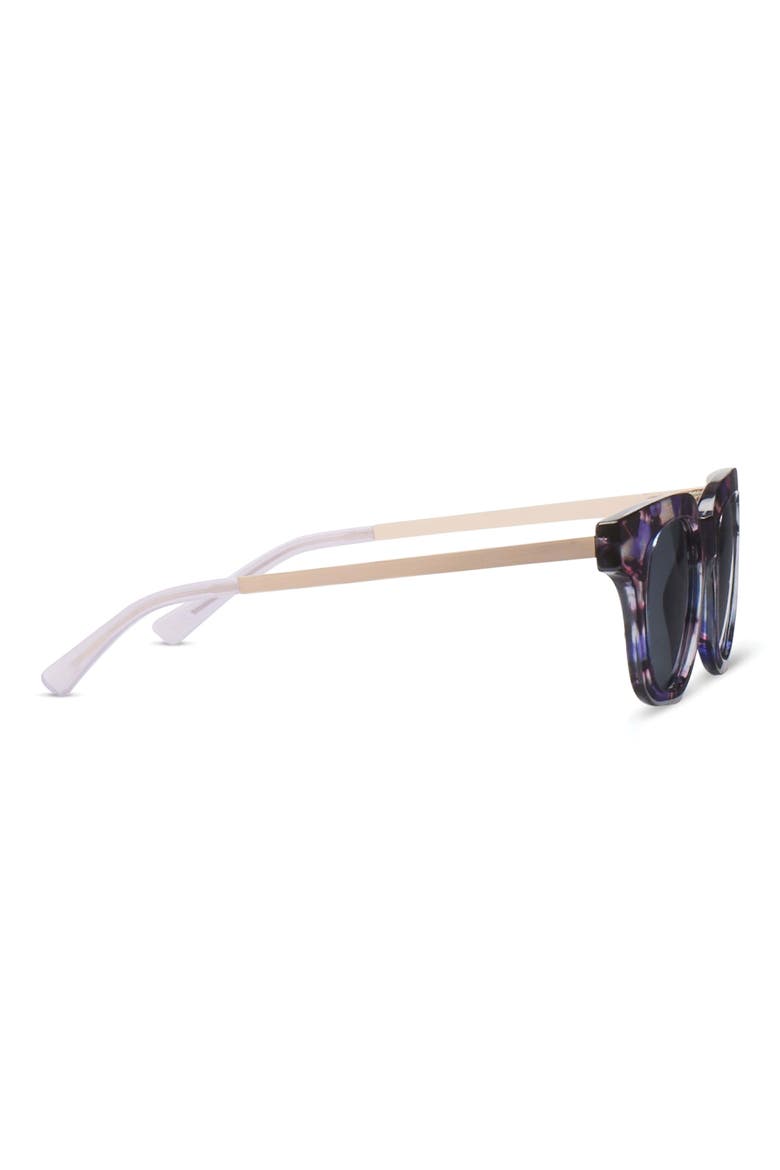 Road Trip 47mm Polarized Square Sunglasses, Alternate, color, PURPLE QUARTZ