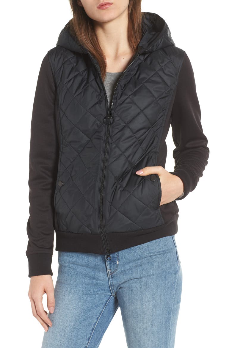 Brimham Hybrid Jacket, Main, color, BLACK/ BLACK