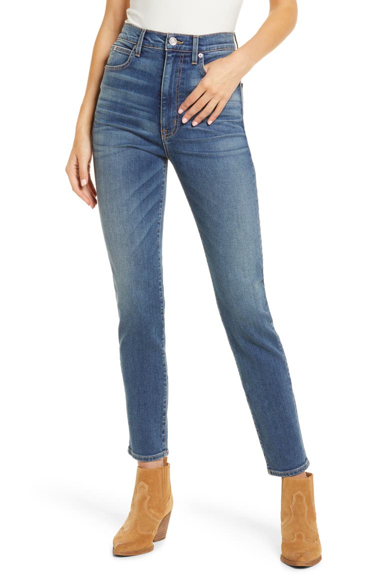 Beatnik High Waist Ankle Slim Jeans, Main, color, ANYTHING GOES