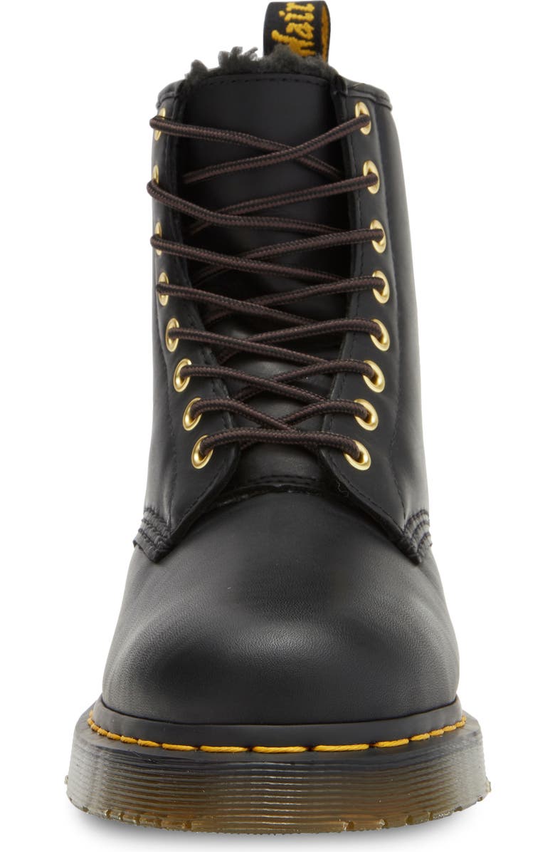 Dr. Martens 1460 Waterproof Wintergrip Faux Fur Lined Boot, Alternate, color,