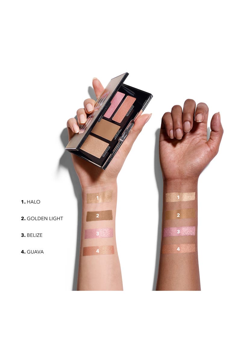 Take It To Glow Highlight & Bronzing Powder Palette, Alternate, color, NO COLOR