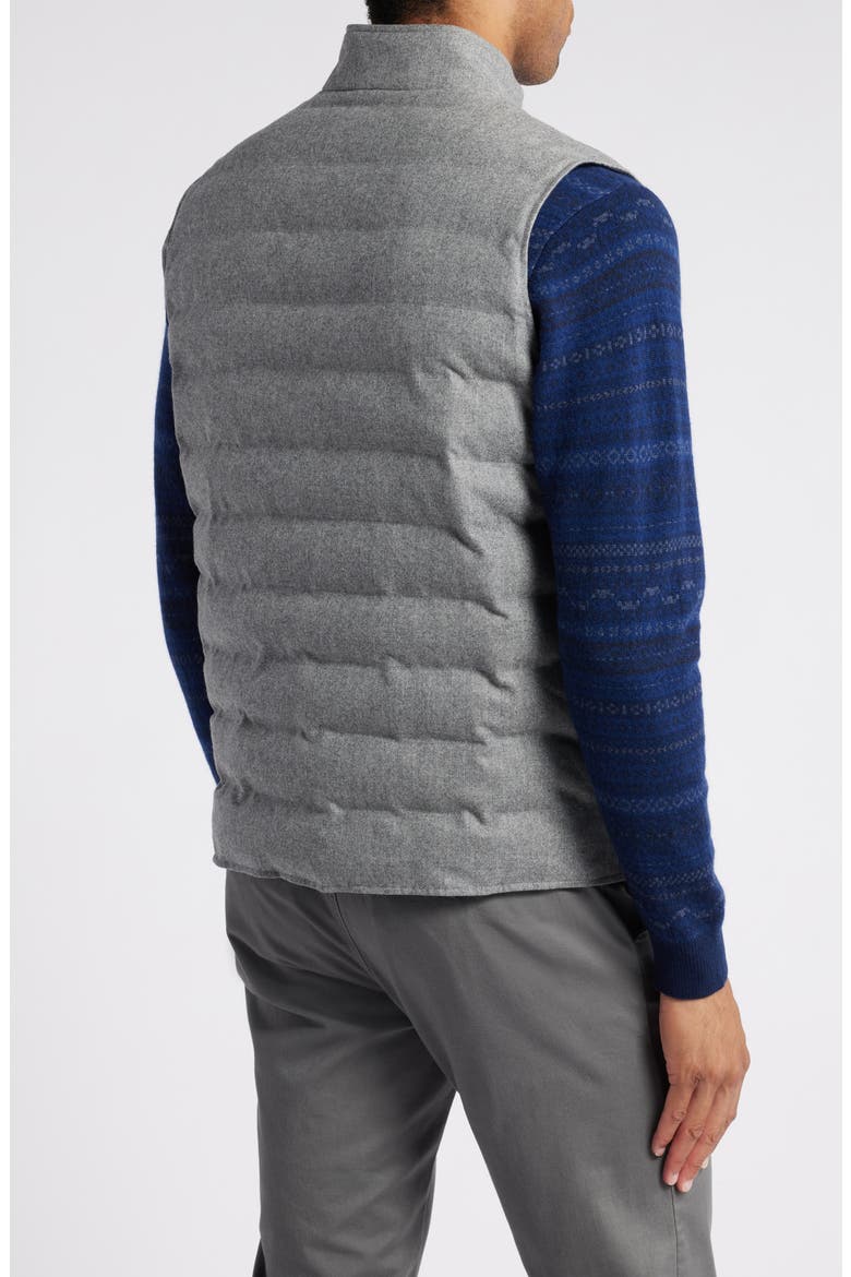 Crown Crafted Whistler Reversible Quilted Vest, Alternate, color, NICKEL