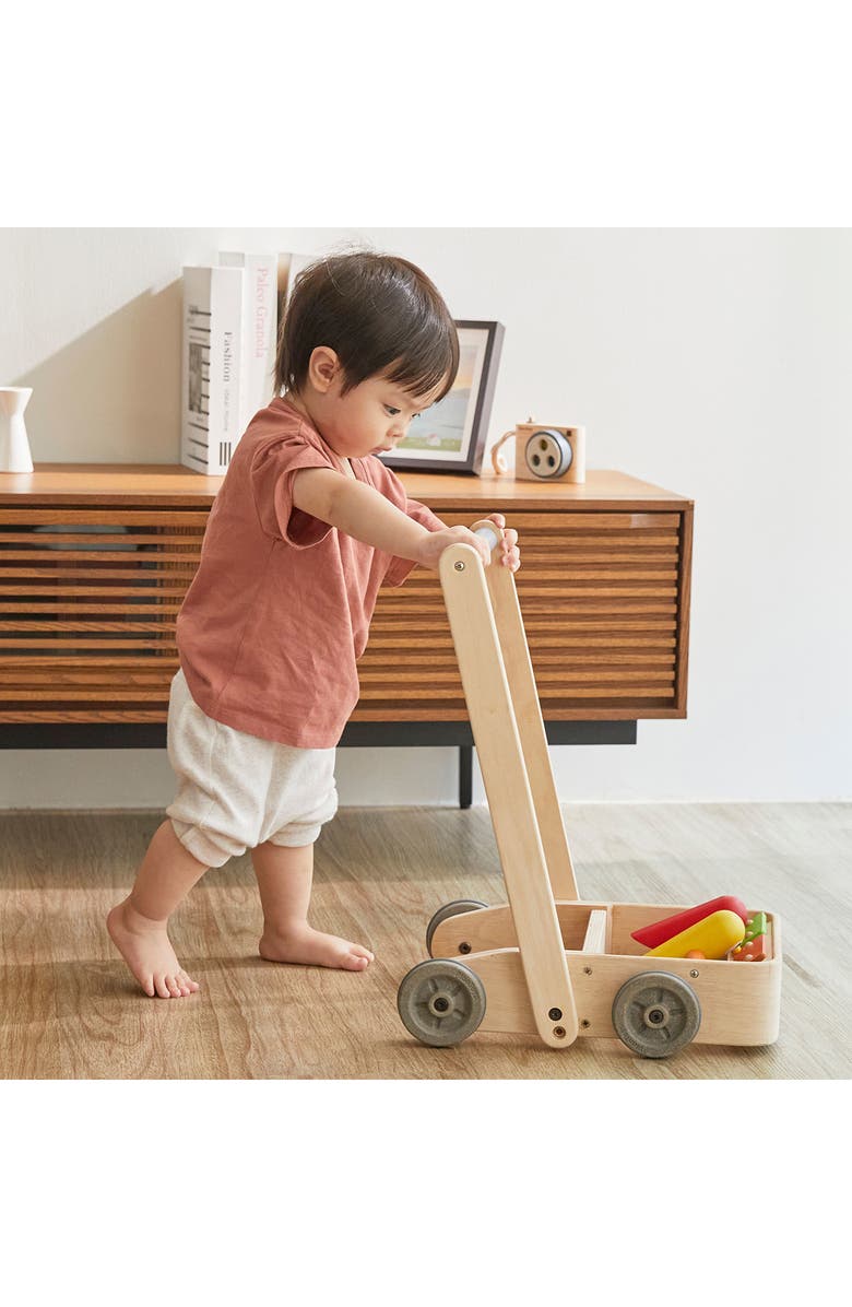 PlanToys<sup>®</sup> Musical Bird Walker, Alternate, color, Natural