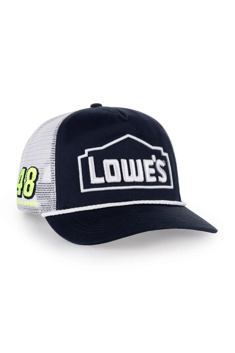 Men's '47 Jimmie Johnson Navy NASCAR Legendary Triple Hit Rope Hitch Adjustable Hat, Main, color, Navy