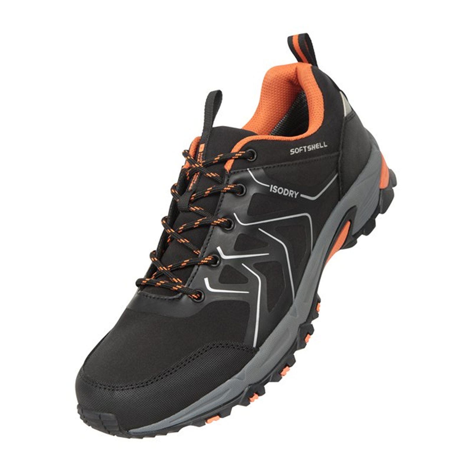 Shadow Softshell Waterproof Walking Shoes, Alternate, color, Black