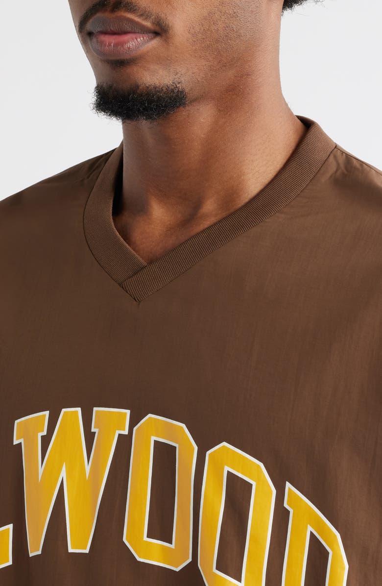 Elwood Logo Pullover Windbreaker, Alternate, color, 