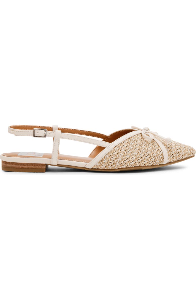 DV by Dolce Vita Carsen Slingback Flat, Alternate, color, Cream