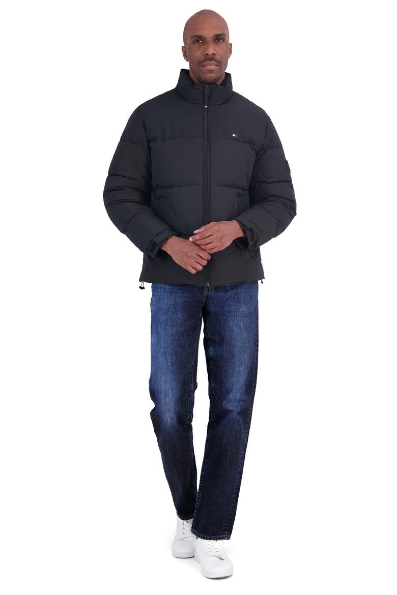 Heavyweight Puffer Jacket, Alternate, color, BLACK