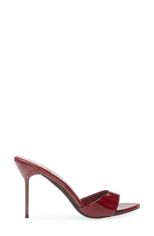 Shop Jeffrey Campbell Ce-soire Slide Sandal In Cherry Red Patent