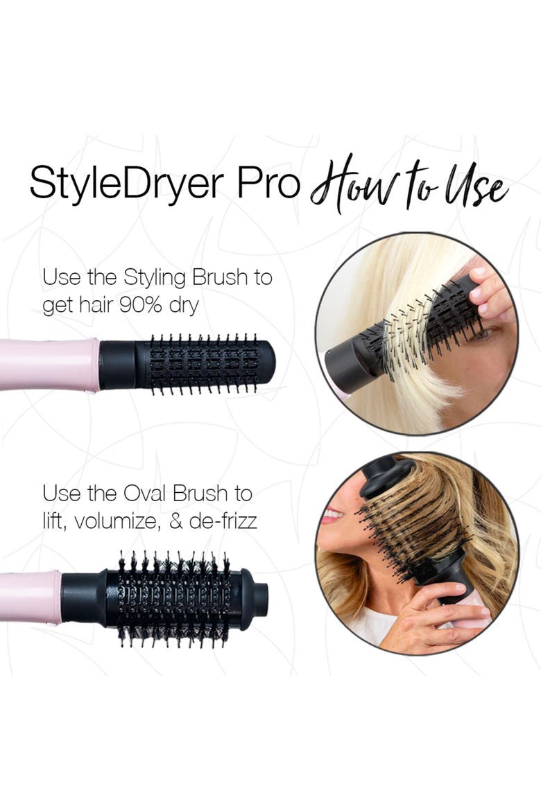 Triangl Pro Heated Detailer Brush, Alternate, color, Cheetah Print