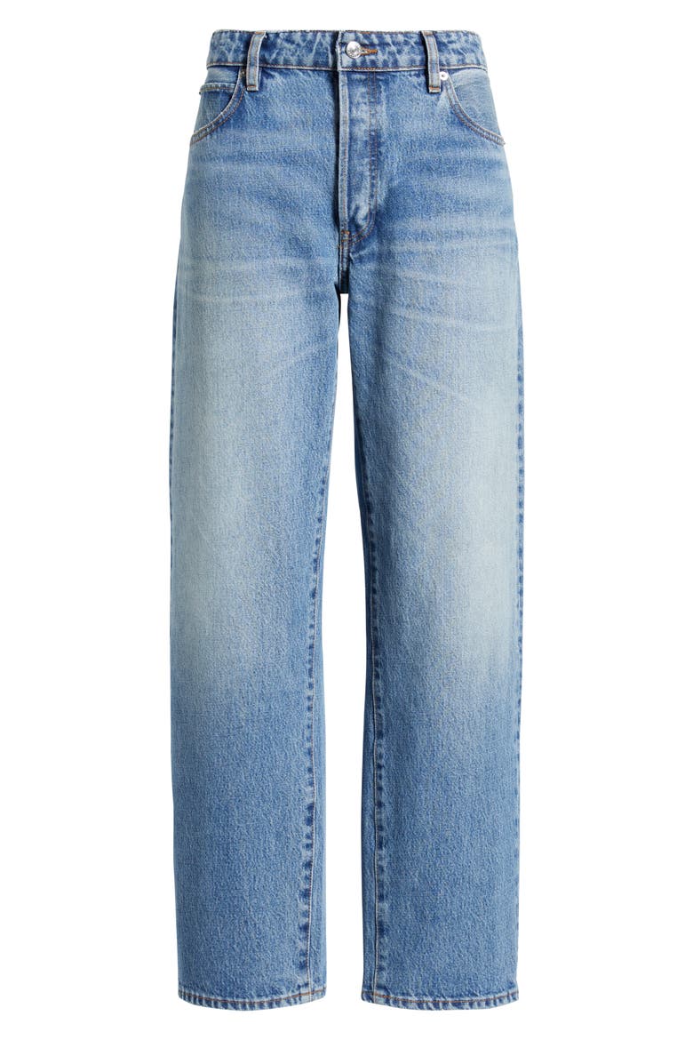 The Essential Straight Leg Jeans, Alternate, color, RAPTURE