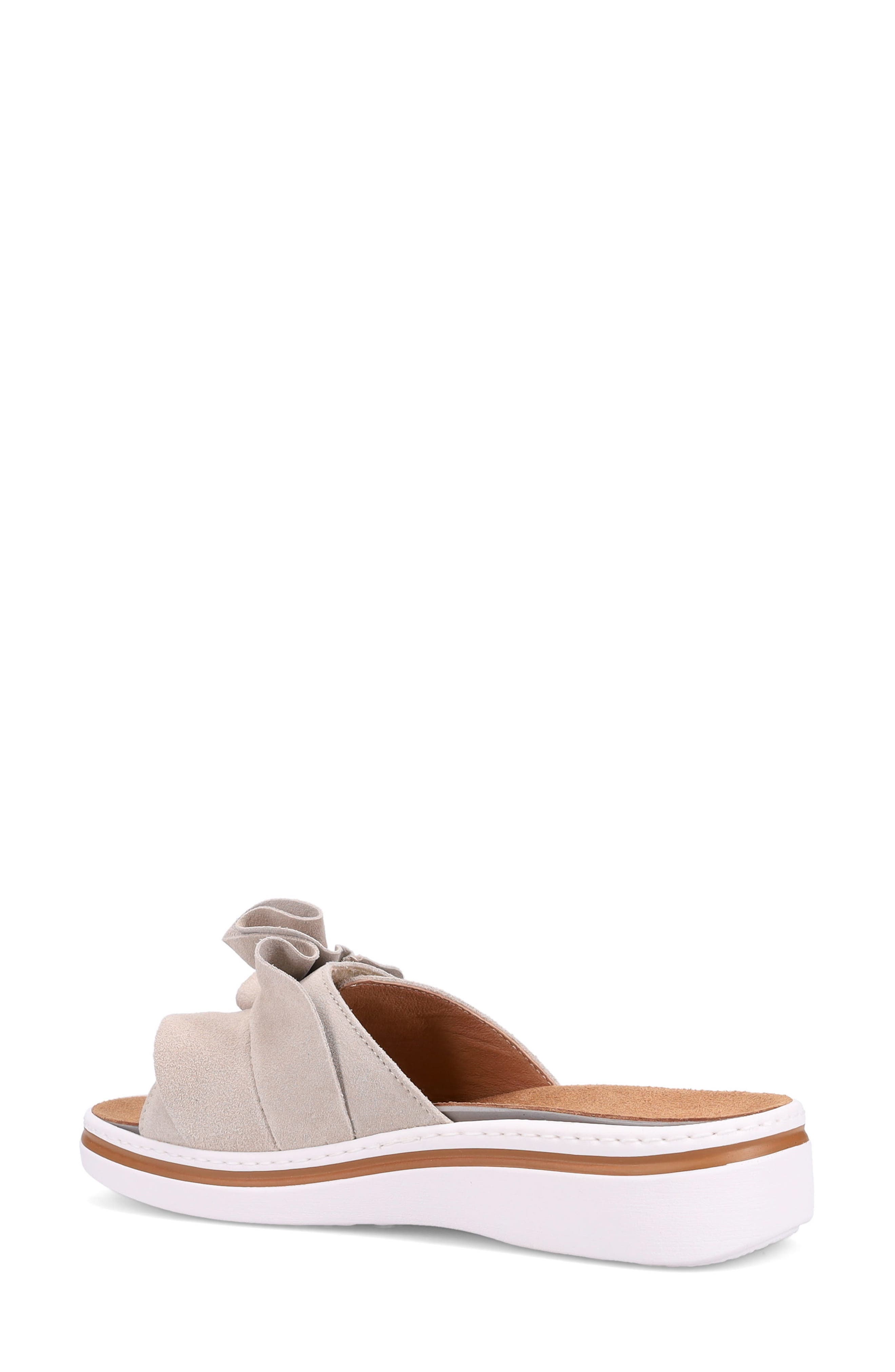 Ron White Frani Slide Sandal, Alternate, color, Dove