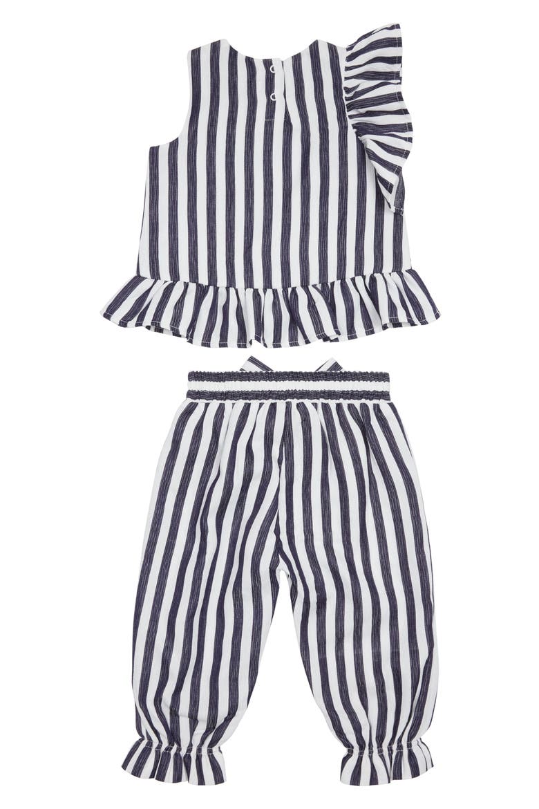 Habitual Ruffle Top & Pants Set, Alternate, color, INDIGO