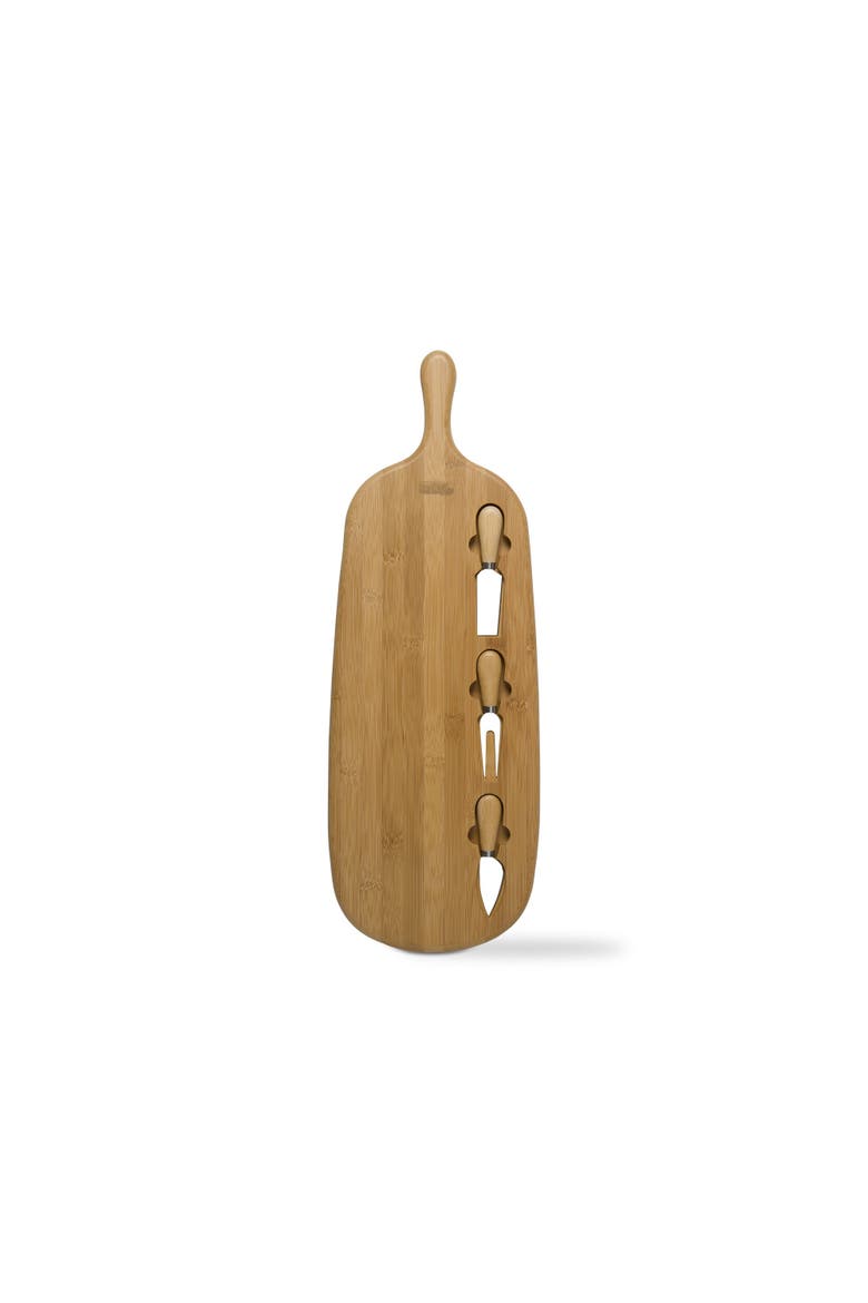 Natural Cheeseboard and Utensils Set, Main, color, Beige