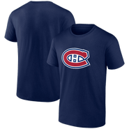 Logo Athletic Men's Logo Athletic  Navy Montreal Canadiens Essential T-Shirt