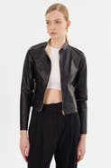 LAMARQUE CHAPIN | Reversible Leather Bomber