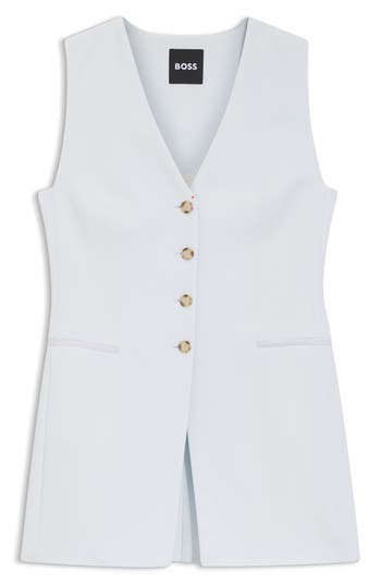 BOSS Julinial Vest in Pale Lagoon at Nordstrom Rack, Size 2
