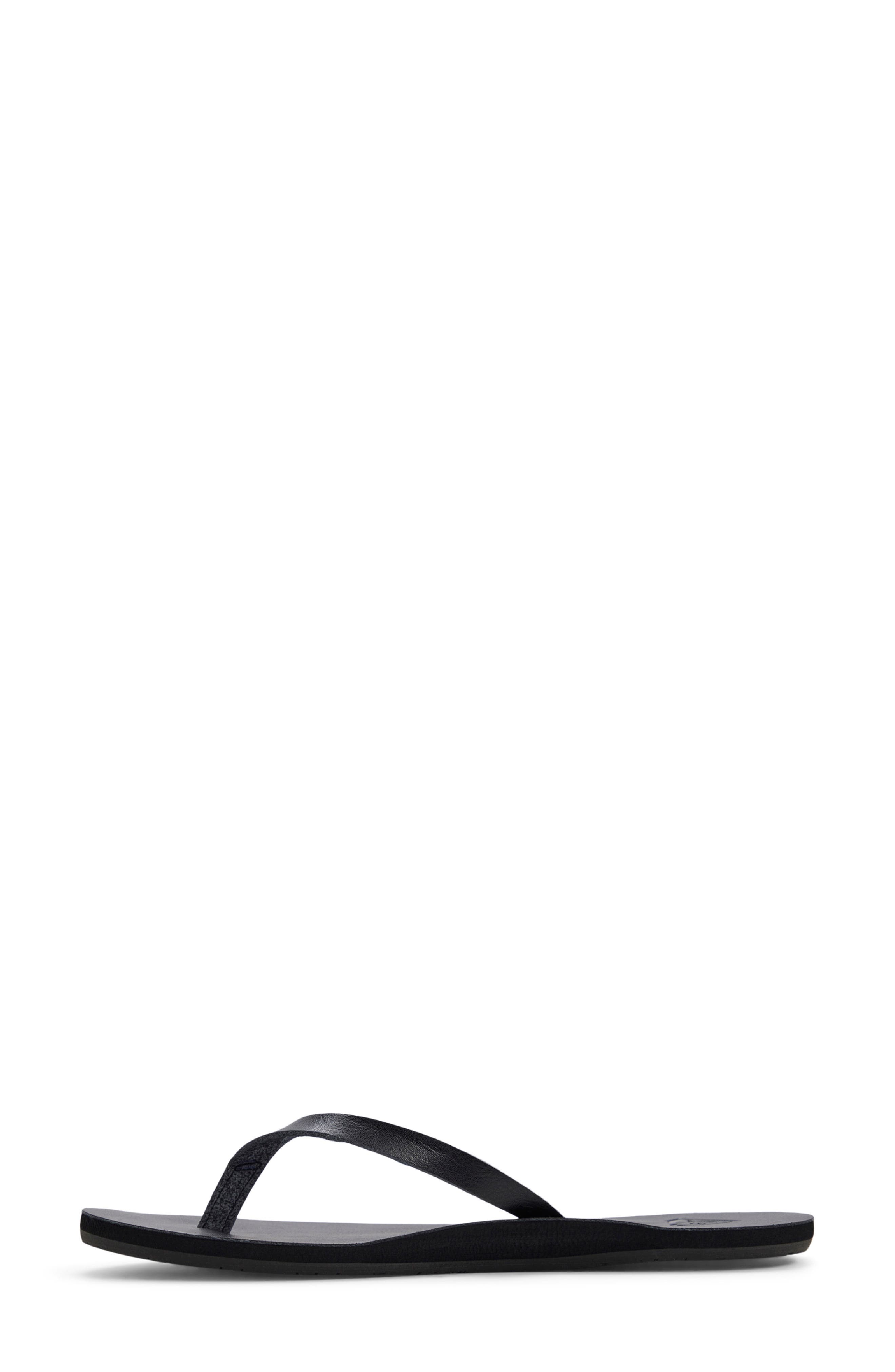 Liza IV Flip Flop, Alternate, color, BLACK/ BLACK