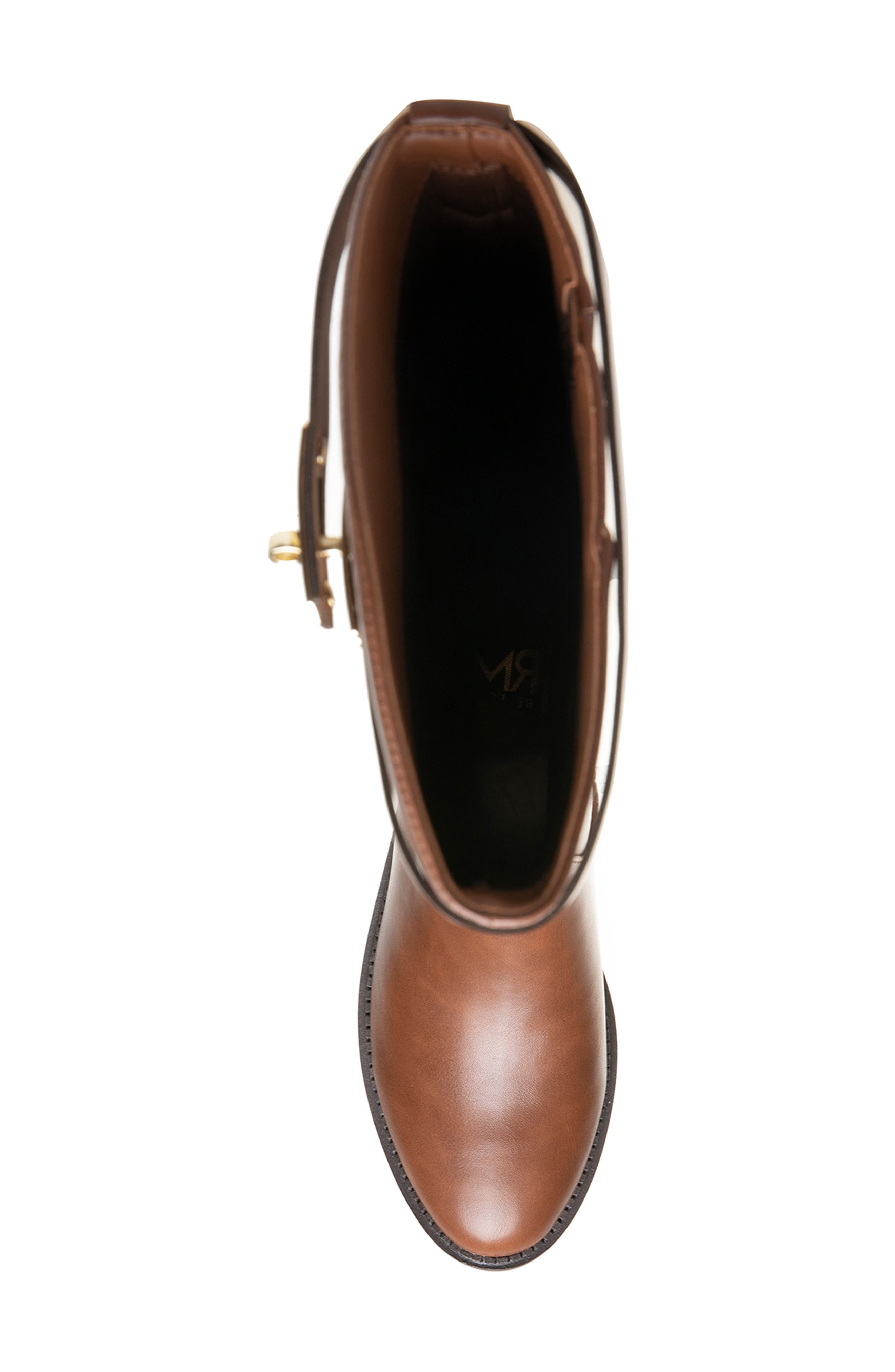 Stacy Riding Boot, Alternate, color, COGNAC PU