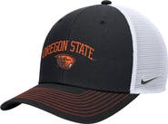 Nike Men's Nike Black Oregon State Beavers Rise Adjustable Trucker Hat
