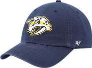 '47 Men's '47 Navy Nashville Predators Team Clean Up Adjustable Hat