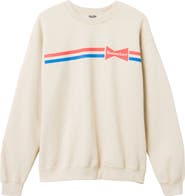 Junk Food Bud Stripe Graphic Sweatshirt