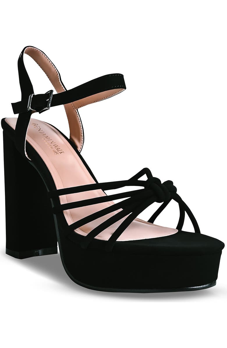 Touch Ups Tiara Platform Sandal, Main, color, Black