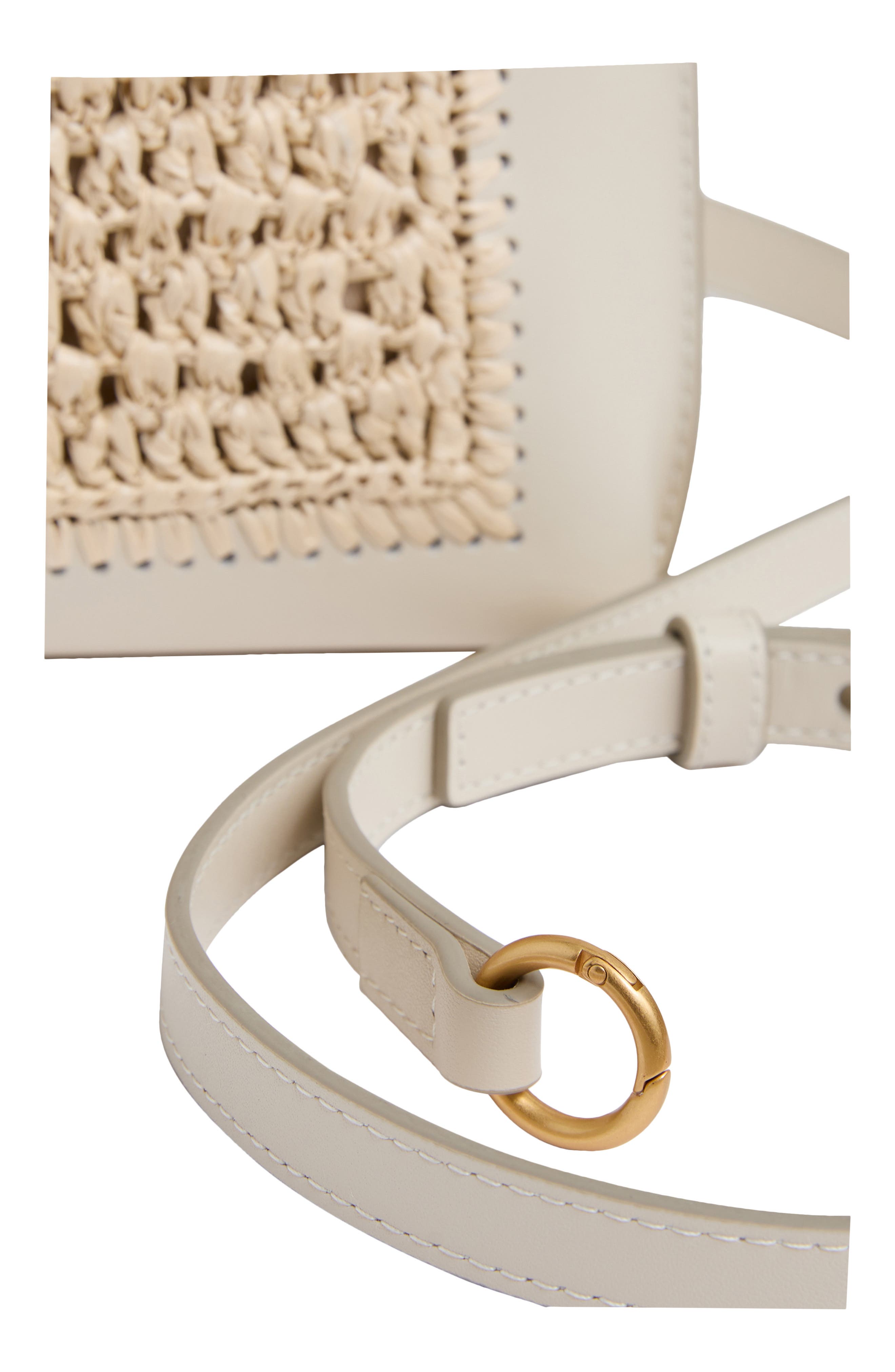 Reiss Bernice Woven Crossbody Bag, Alternate, color, 