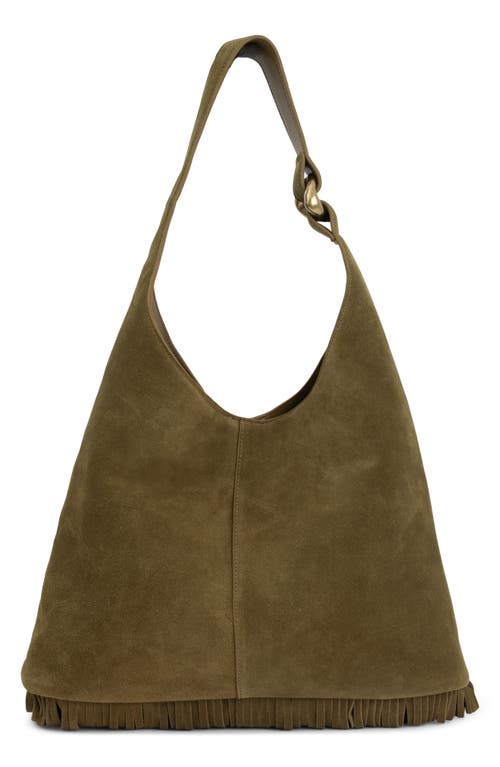 JEFFREY CAMPBELL JEFFREY CAMPBELL WONDERS SUEDE SHOULDER BAG