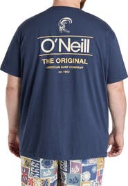 O'Neill Big & Tall Parallel Lines Graphic Tee