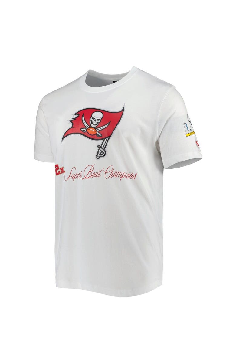 New Era Men's New Era White Tampa Bay Buccaneers Historic Champs T-Shirt, Alternate, color, White