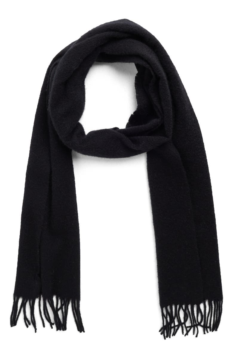 NORDSTROM RACK Solid Cashmere Scarf, Main, color,