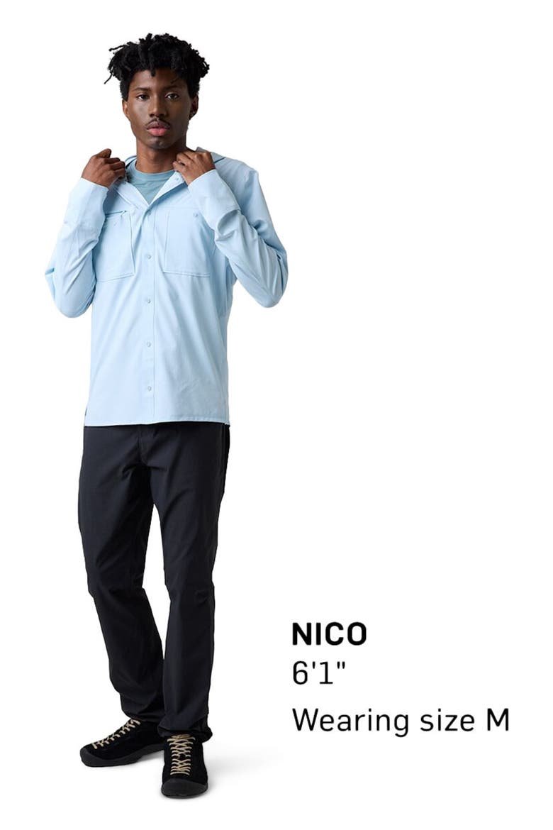 Hybrid Tahoe Sun Hoodie - Men's, Alternate, color, Skyride