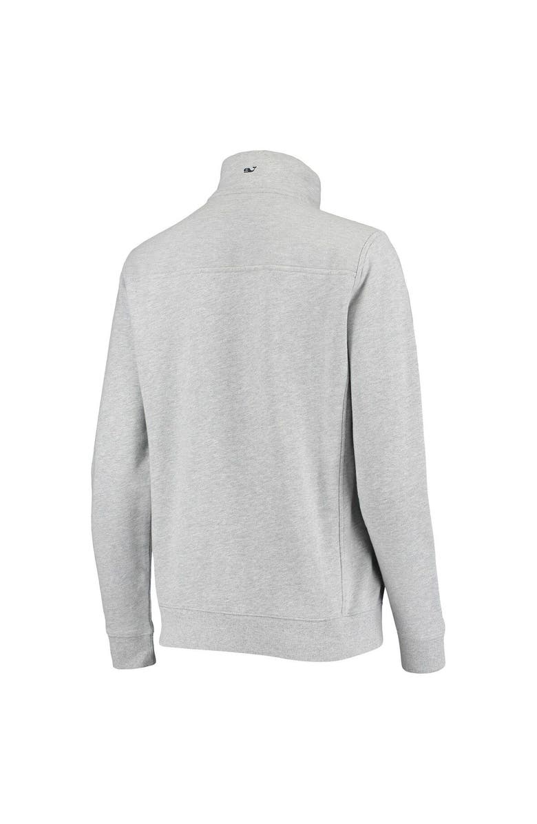 vineyard vines Women's Vineyard Vines Heathered Gray Ohio State Buckeyes Shep Shirt 2.0 Quarter-Zip Jacket, Alternate, color, 