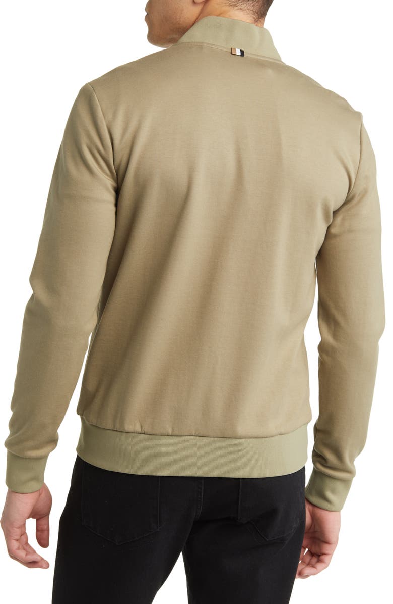 BOSS Skiles Quilted Bomber Jacket, Alternate, color,